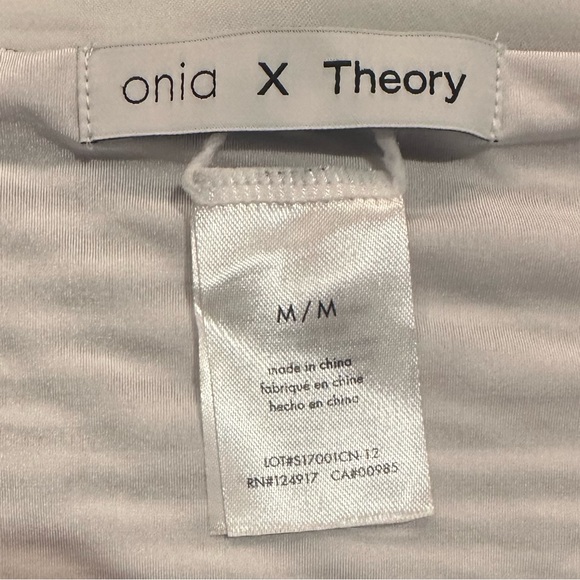 onia X Theory navy & white stripe bikini - Picture 7 of 7